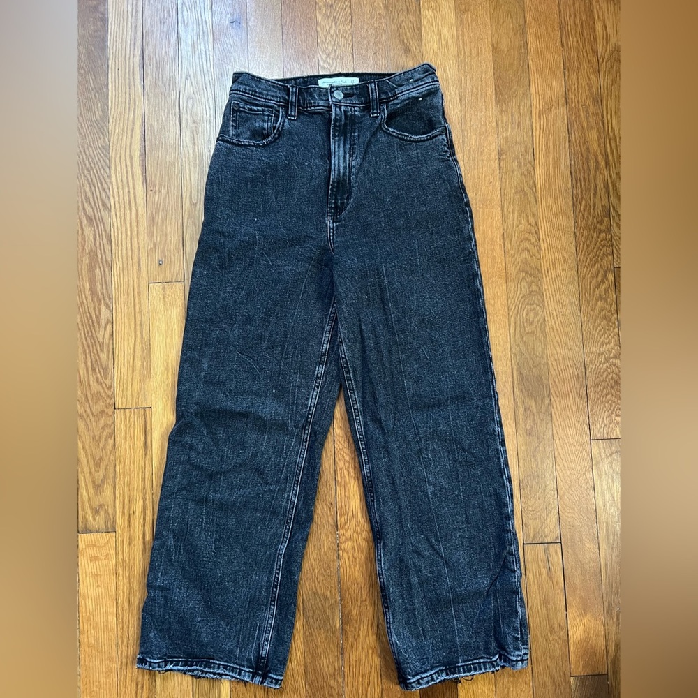 Abercrombie Wide Leg Jean
